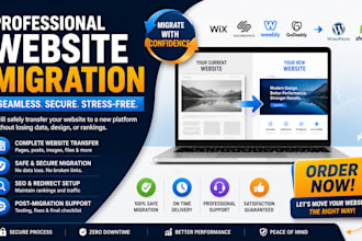 migrate opencart to shopify or prestashop to woocommerce store