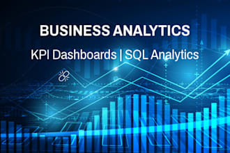 build sql KPI reports and dashboards