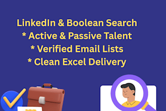 do candidate sourcing and recruitment support