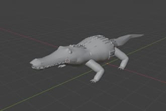 make optimized roblox weapons and game props in blender