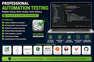 do selenium webdriver automation testing using java and testng