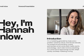 be your marketing consultant and brand strategist