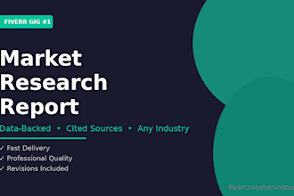 professional market research report