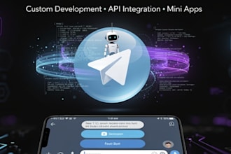 develop telegram bot or telegram mini app