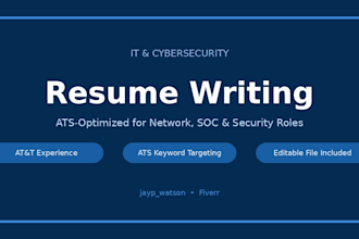 write or tailor your IT and cybersecurity resume for ats