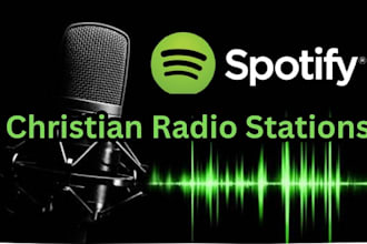 submit and promote your song to 5k US UK canada german christian radio stations