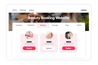 beauty clinic website appointment booking website spa booking site salon website