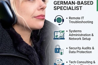 be your remote IT systems engineer and networking expert