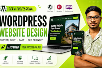 create landing page design using elementor