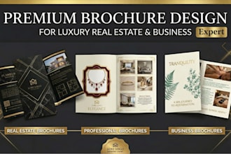 design luxury real estate brochure professional brochure brochure for business