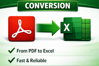 convert your PDF to excel or CSV with clean and accurate formatting