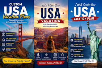 plan your vacation itinerary for USA
