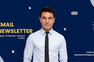 write a professional email newsletter for your business