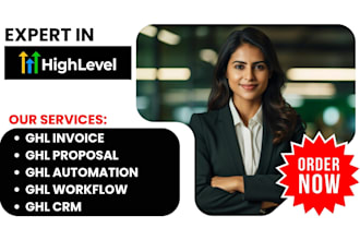 set up ghl invoice ghl proposal ghl automation ghl workflow ghl CRM