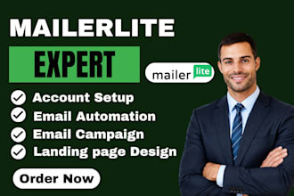 setup mailerlite automation, mailerlite landing page, campaign setup, salesfunne