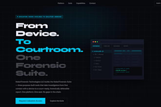 create a fast modern website design
