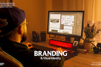 create branding and visual identity for startups, businesses, and creatives