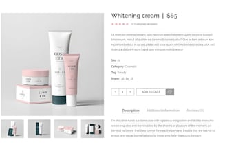 skin care website skin care shopify store, beauty, cosmetics, skincare website