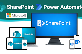 develop powerapps, power automate, sharepoint, microsoft forms