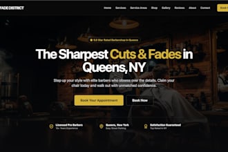 build salon and barbershop websites with ai receptionist