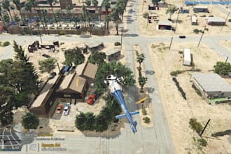 make custom 3d mlos, props ydr, add collision for gtav ymaps, custom maps