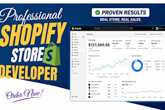 design shopify dropshipping store