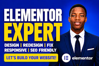 create elementor website that gets results