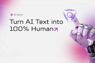 rewrite ai text into natural human style