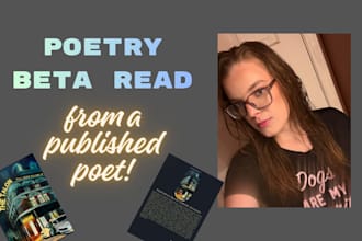 beta read your poetry as a published poet