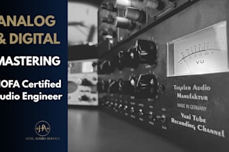 professional analog hybrid edm mastering