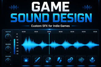 create professional custom sound effects for your video game