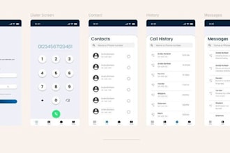 develop custom softphone app, voip, linphone app, esim app, webrtc , auto dialer
