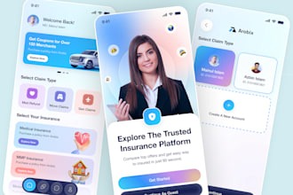 develop insurance app, inheritance website, asset app, insurance website