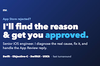 fix your rejected ios app and get it approved on the app store