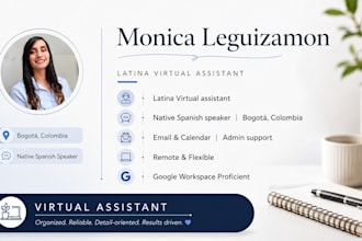 be your virtual assistant for administrative and HR support tasks