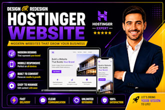 design hostinger website online store expert hostinger ecommerce