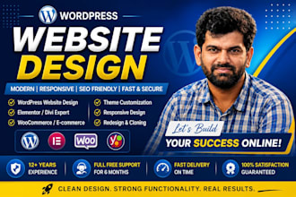 develop custom wordpress landing page