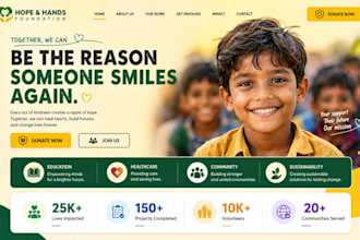 crowdfunding website donation charity website nonprofit website givewp website