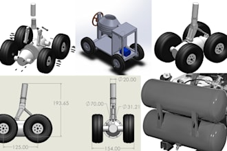 convert mechanical 3d cad design 2d drawing 3d printing in solidworks fusion 360