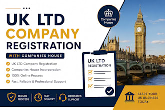 register your UK ltd company with companies house