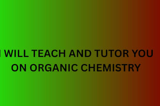 teach and tutor you on organic chemistry
