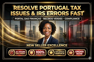 fix portugal tax issues, portal das financas errors and irs compliance