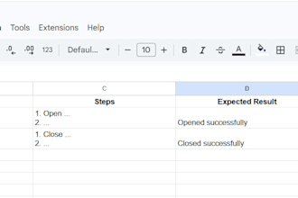 help build QA process for your project