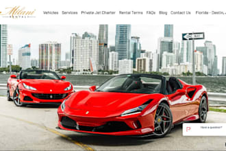 car rental website car dealership booking car rental website