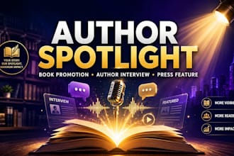 do author spotlight, book promotion and author interview