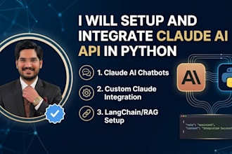setup and integrate claude ai API in python
