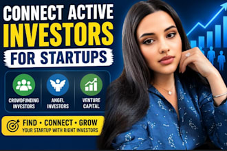connect active crowdfunding investors angel investors venture capital  startuups