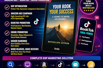 do kdp marketing amazon ads campaign booktok ebook  promotion