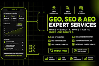 provide GEO SEO aeo expert service for ai search engine optimization google sge
