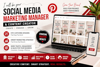 pinterest pin marketing manager content creator social media marketing manager